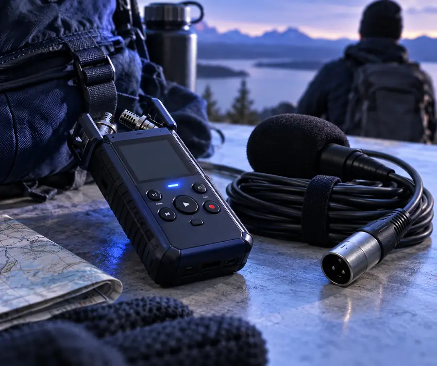 Audio recording ready for conversion