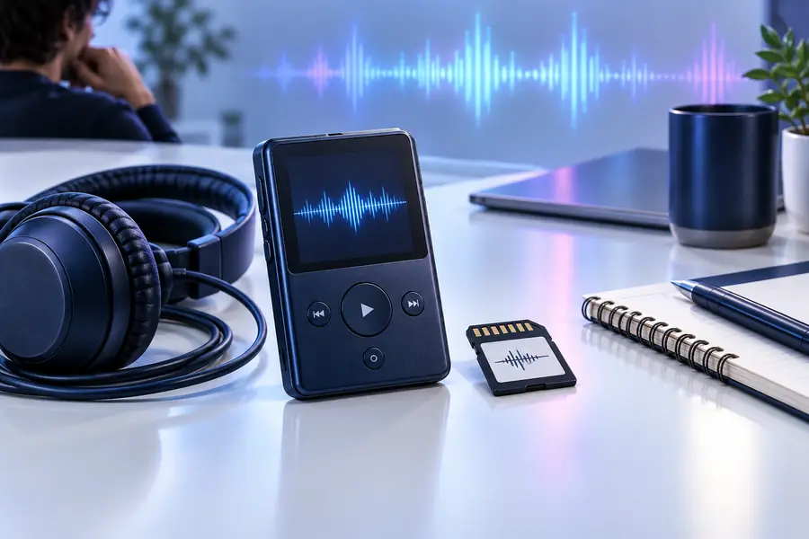 MP3 recording ready for conversion